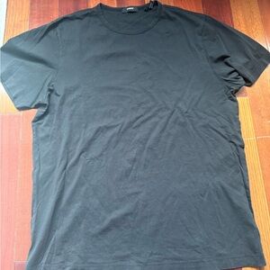 Classic Black Men's Theory Precise Tee in Cotton Jersey size Large
